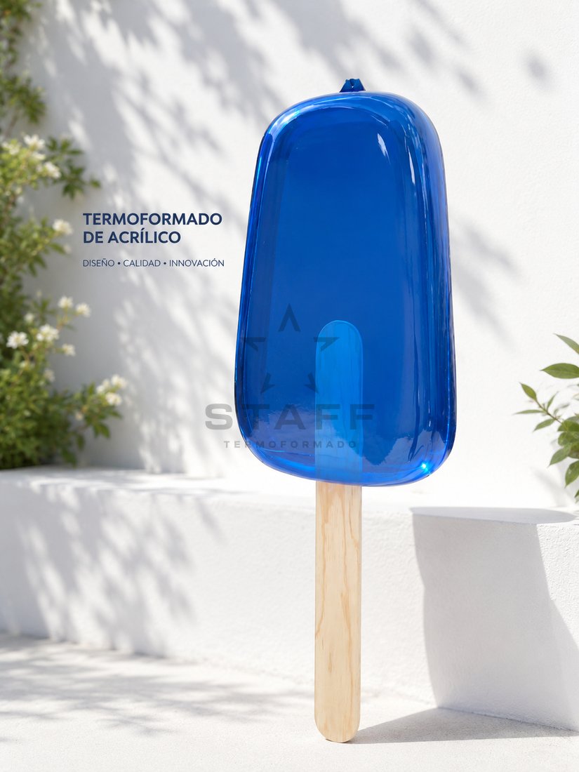 Paleta gigante en acrílico para escenografía y eventos